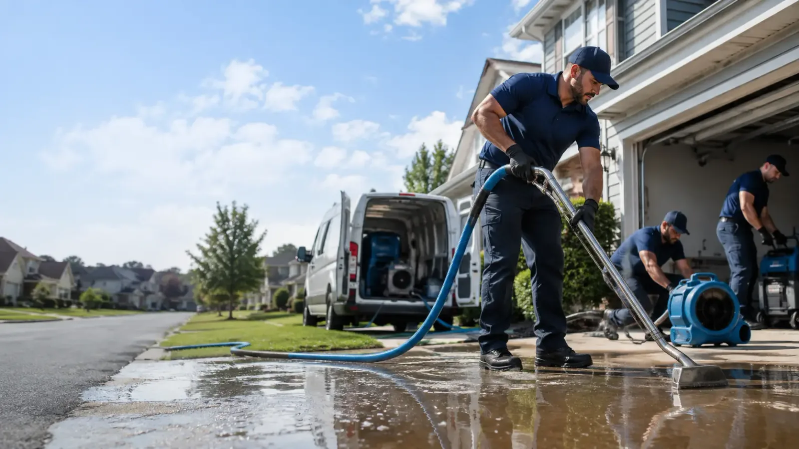 Flood Damage Restoration in Welling, OK
